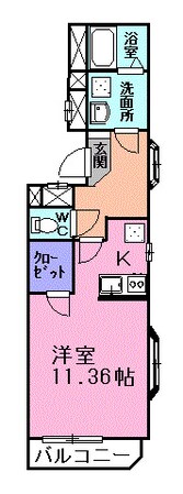 ブリーズヴィルの物件間取画像